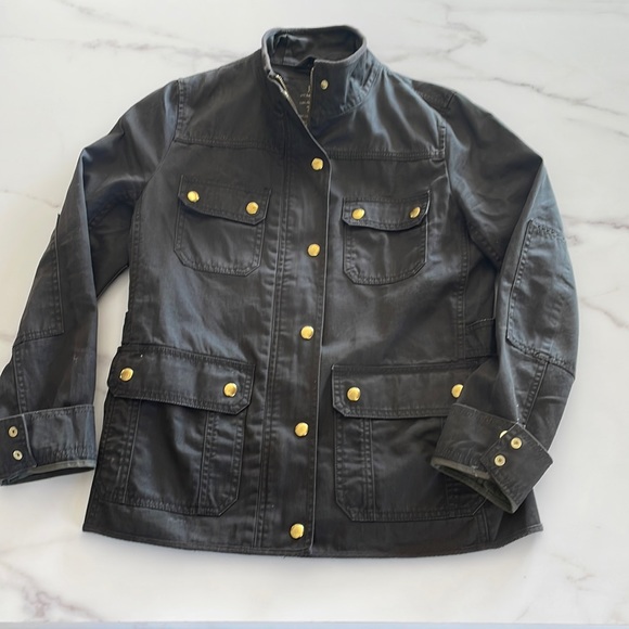 J. Crew Relaxed Boyfriend Field Coat Jacket - Picture 2 of 7